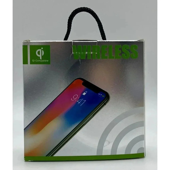 Wireless Fast Phone Charging Pad Mat Dock‎ Charger Stand White With USB Cable - Picture 2 of 6